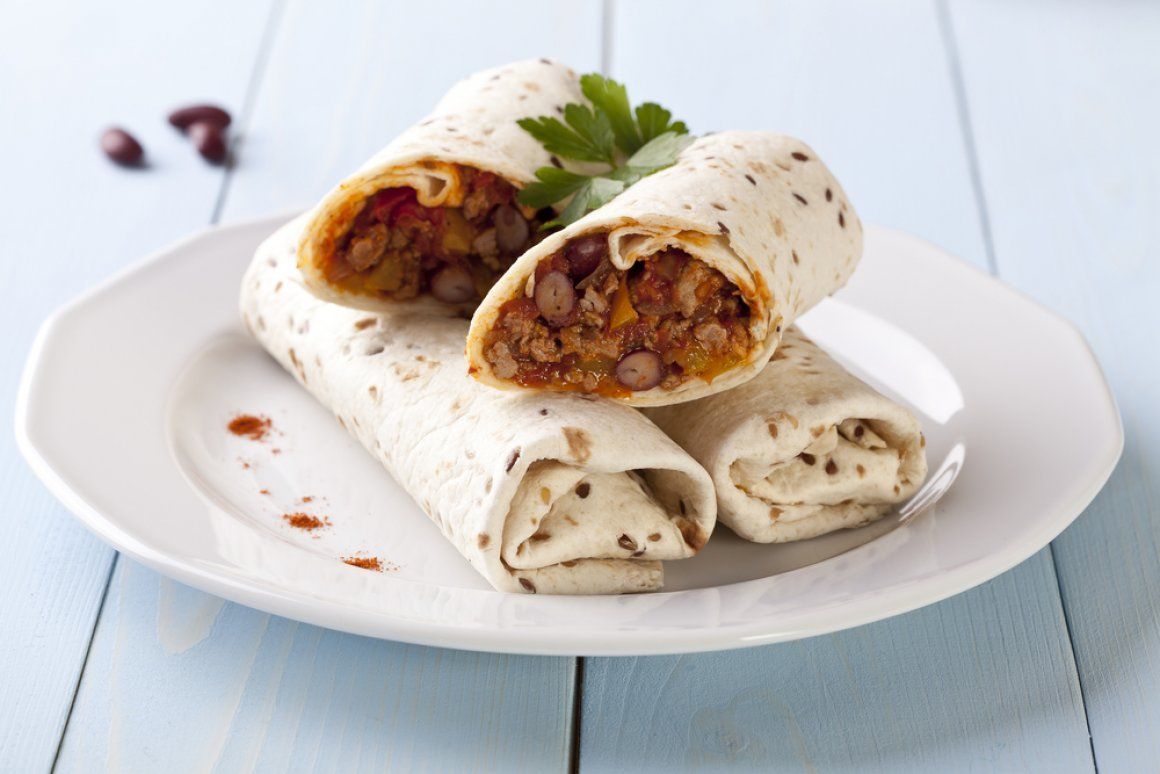 Burritos with Saffron